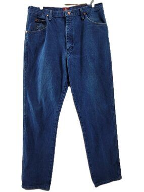 Wrangler Jeans Size 38x36 Blue 31MWZ Prewashed Durable Heavy Denim like 13MWZ